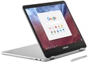 Samsung Chromebook Plus XE513C24-K01US 12.3&quot; Touchscreen LCD 2 in 1 Chromebook - Rockchip RK3399 Hexa-core (6 Core) 2 GHz - 4 GB LPDDR3 - 32 GB Flash Memory - Chrome OS - 2400 x 1600 - Convertible - Platinum Silver