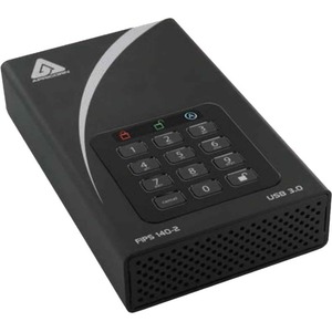 Apricorn Aegis Padlock DT FIPS ADT-3PL256F-2000 2 TB External Hard Drive - Desktop