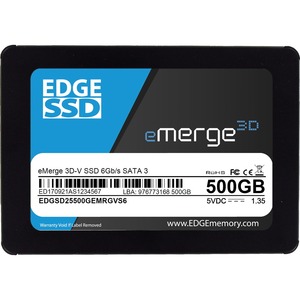 EDGE eMerge 3D-V 500 GB 2.5&quot; Internal Solid State Drive - SATA