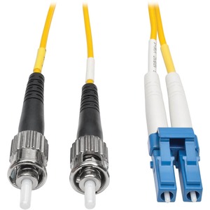 Tripp Lite 2M Duplex Singlemode 8.3/125 Fiber Optic Patch Cable LC/ST 6' 6ft 2 Meter