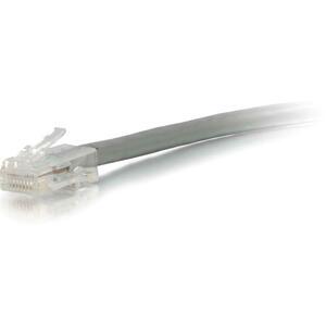 C2G-14ft Cat6 Non-Booted Unshielded (UTP) Network Patch Cable - Gray