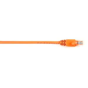 Black Box CAT6 Value Line Patch Cable, Stranded, Orange, 5-ft. (1.5-m)