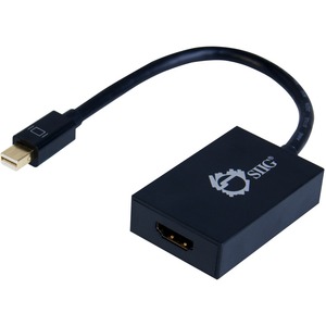 SIIG Mini DisplayPort 1.2 to HDMI 4Kx2K 60Hz Active Adapter