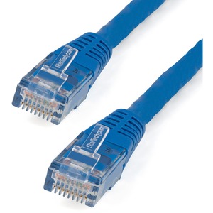 StarTech.com 100 ft Blue Molded Cat6 UTP Patch Cable - ETL Verified