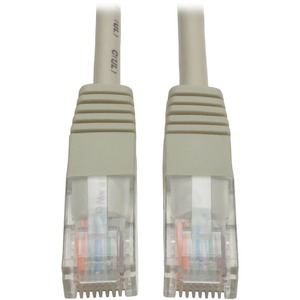 Tripp Lite 14ft Cat5e / Cat5 350MHz Molded Patch Cable RJ45 M/M Gray 14'