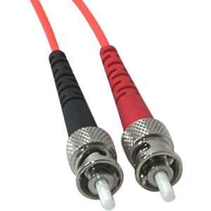 C2G-6m LC-ST 62.5/125 OM1 Duplex Multimode PVC Fiber Optic Cable - Orange