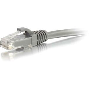 C2G-30ft Cat6 Snagless Unshielded (UTP) Network Patch Cable - Gray