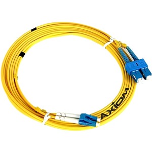 Axiom ST/ST Singlemode Duplex OS2 9/125 Fiber Optic Cable 7m