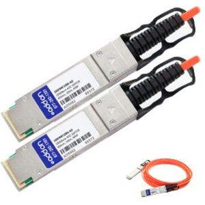 AddOn Intel 100FRRF1000 Compatible TAA Compliant 100GBase-AOC QSFP28 Omni-Path Architecture Direct Attach Cable (850nm, MMF, 100m)