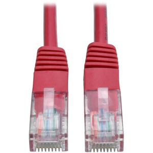 Tripp Lite 25ft Cat5e / Cat5 350MHz Molded Patch Cable RJ45 M/M Red 25'