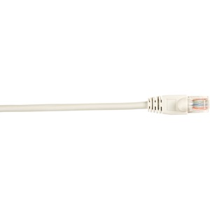 Black Box Connect CAT5e 100 MHz Ethernet Patch Cable - UTP, PVC, Snagless, Gray, 25 ft.