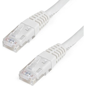 StarTech.com 4 ft White Molded Cat6 UTP Patch Cable - ETL Verified