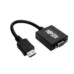 Tripp Lite 6in HDMI to VGA Adapter Converter with Audio Video for Ultrabook / Laptop / Desktop 6&quot;