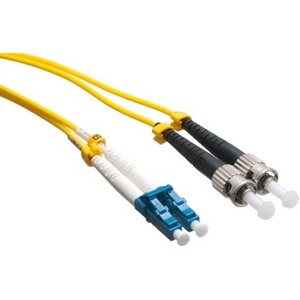 Axiom LC/ST Singlemode Duplex OS2 9/125 Fiber Optic Cable 12m