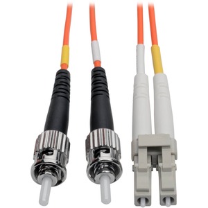 Tripp Lite 2M Duplex Multimode 62.5/125 Fiber Optic Patch Cable LC/ST 6' 6ft 2 Meter