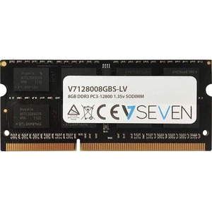 V7 8GB DDR3 PC3-12800 - 1600mhz SO DIMM Notebook Memory Module - V7128008GBS-LV