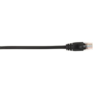 Black Box CAT5e Value Line Patch Cable, Stranded, Black, 6-ft. (1.8-m)