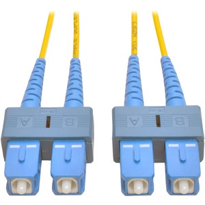 Tripp Lite 1M Duplex Singlemode 8.3/125 Fiber Optic Patch Cable SC/SC 3' 3ft 1 Meter