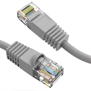 Axiom 3FT CAT6 550mhz Patch Cable Molded Boot (Gray)