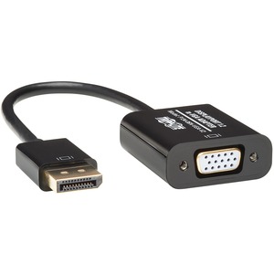 Tripp Lite 6in DisplayPort to VGA Adapter Active Converter DP to VGA M/F DPort 1.2 6&quot;