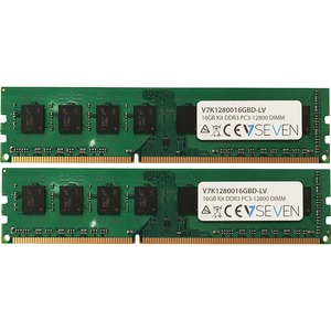 V7 16GB DDR3 PC3L_12800 1600Mhz 1.8V DIMM Desktop Memory Module - V7K1280016GBD-LV