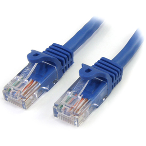 StarTech.com 5 ft Blue Snagless Cat5e UTP Patch Cable