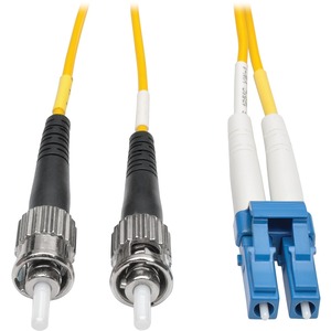 Tripp Lite 30M Duplex Singlemode 8.3/125 Fiber Optic Patch Cable LC/ST 100' 100ft 30 Meter