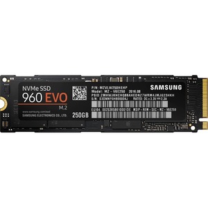 Samsung 960 EVO MZ-V6E250BW 250 GB Internal Solid State Drive - PCI Express - M.2