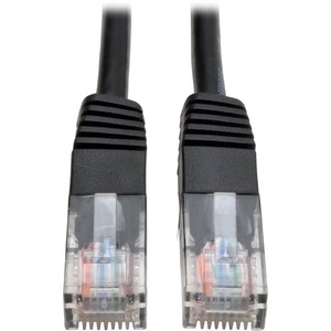 Tripp Lite 3ft Cat5e / Cat5 350MHz Molded Patch Cable RJ45 M/M Black 3'