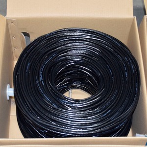 Premiertek Cat6 Bulk Cable 1000ft (Black)