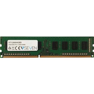 V7 4GB DDR3 PC3-12800 - 1600mhz DIMM Desktop Memory Module - V7128004GBD