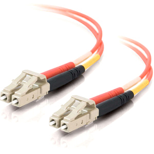 C2G 5m LC-LC 50/125 Duplex Multimode OM2 Fiber Cable - Orange - 16ft