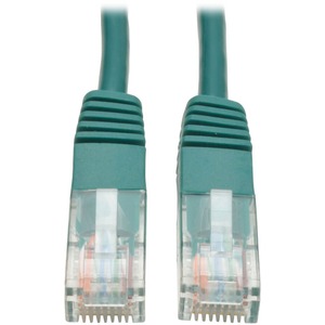 Tripp Lite 10ft Cat5e / Cat5 350MHz Molded Patch Cable RJ45 M/M Green 10'