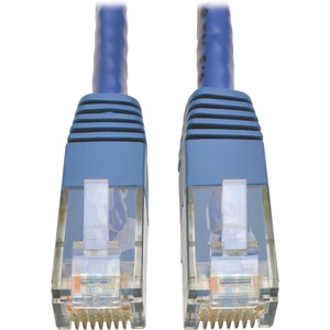 Tripp Lite Cat6 Gigabit Molded Patch Cable RJ45 M/M 550MHz 24 AWG Blue 20'