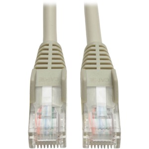 Tripp Lite 7ft Cat5e / Cat5 Snagless Molded Patch Cable RJ45 M/M Gray 7'