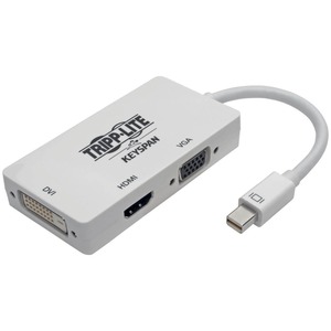 Tripp Lite Mini DisplayPort 1.2 to VGA/DVI/HDMI Converter Adapter 4K @ 60Hz