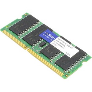 AddOn AA160D3SL/4G x1 Dell SNPFYHV1C/4G Compatible 4GB DDR3-1600MHz Unbuffered Dual Rank 1.5V 204-pin CL11 SODIMM