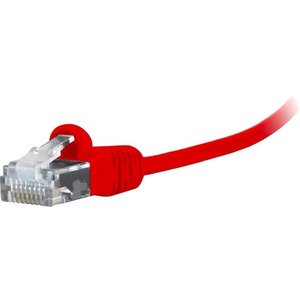 Comprehensive MicroFlex Pro AV/IT CAT6 Snagless Patch Cable Red 5ft