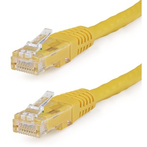 StarTech.com 15 ft Yellow Molded Cat6 UTP Patch Cable - ETL Verified