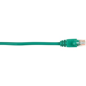 Black Box CAT5e Value Line Patch Cable, Stranded, Green, 5-ft. (1.5-m)