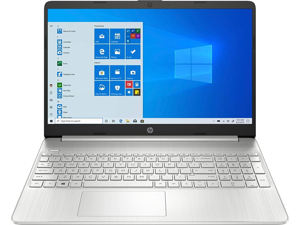 HP 15.6&quot; Laptop, Intel Core i3-1115G4, 8GB RAM, 256GB SSD, Windows 10 Home, Natural Silver, 15- dy2091wm