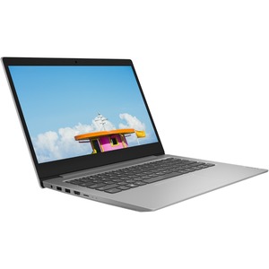 Lenovo IdeaPad 1 14IGL05 81VU00D6US 14&quot; Notebook - HD - 1366 x 768 - Intel Pentium N5030 Quad-core (4 Core) 1.10 GHz - 4GB RAM - 128GB SSD - Silver