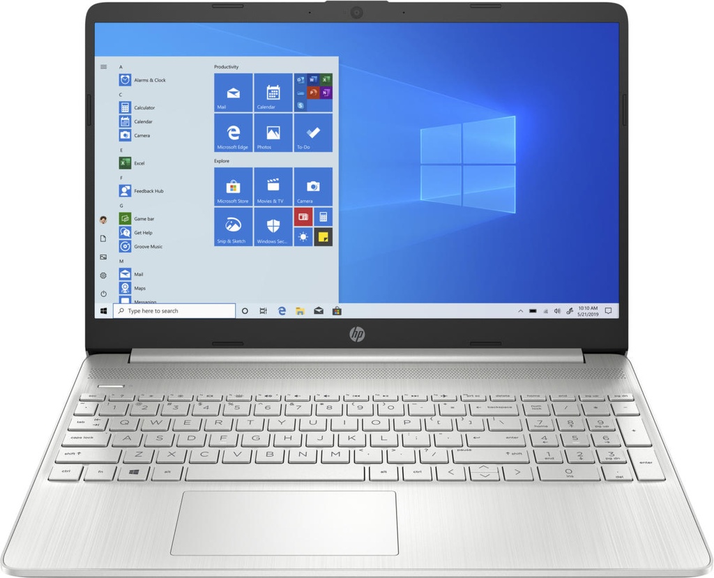 HP 15-DY0025 Pentium® Silver N5030 1.1GHz 256GB SSD 8GB 15.6&quot; (1366x768) WIN10 NATURAL SILVER