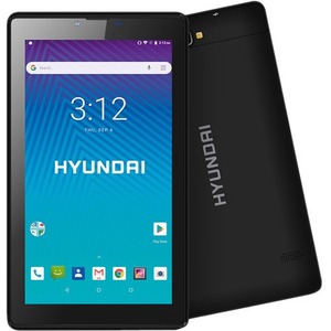 Hyundai Tablet Koral 7M4, 7&quot; 1024*600 IPS, 3G, 1GB, 8GB, Camera 2/2MP Android 8.1 Go Edition Black