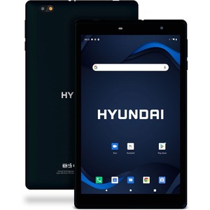 Hyundai HyTab Plus 8LAB1, 8&quot; Tablet, 800x1280 HD IPS, Android 10 Go edition, Octa-Core Processor,  2GB RAM, 32GB Storage, 2MP/5MP, LTE - Black