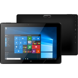 Hyundai Koral 10M4 Windows Tablet - 10.1&quot; HD 1280x800 IPS, N4000, 4GB + 64GB, BT 4.1, 3000mAh w/ 2-in-1 Detachable Keyboard and Mouse - w/ Windows 10 - Black