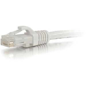 C2G-15ft Cat5e Snagless Unshielded (UTP) Network Patch Cable - White