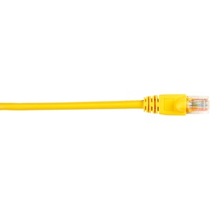 Black Box CAT5e Value Line Patch Cable, Stranded, Yellow, 10-ft. (3.0-m)