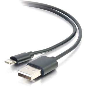 C2G 1m USB A to Lightning Cable - Charging Cable - iPhone Cable - 3ft Black