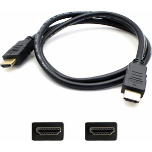 AddOn 50ft HDMI Male to Male Black Cable